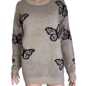 Just Polly Butterfly Sweater